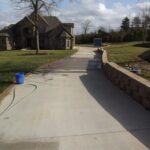 Concrete Cleaning Before