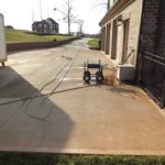 Concrete Cleaning Before